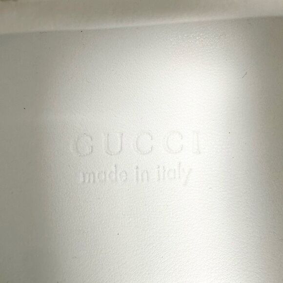 Brand New GUCCI Rhyton White GG Supreme Sneakers Size 40 Tessuto Chunky Low Top - Picture 11 of 14